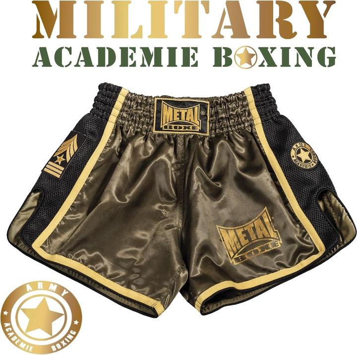 Produktbild MetalBoxe Short Thai/Kick Extrem Military (M)