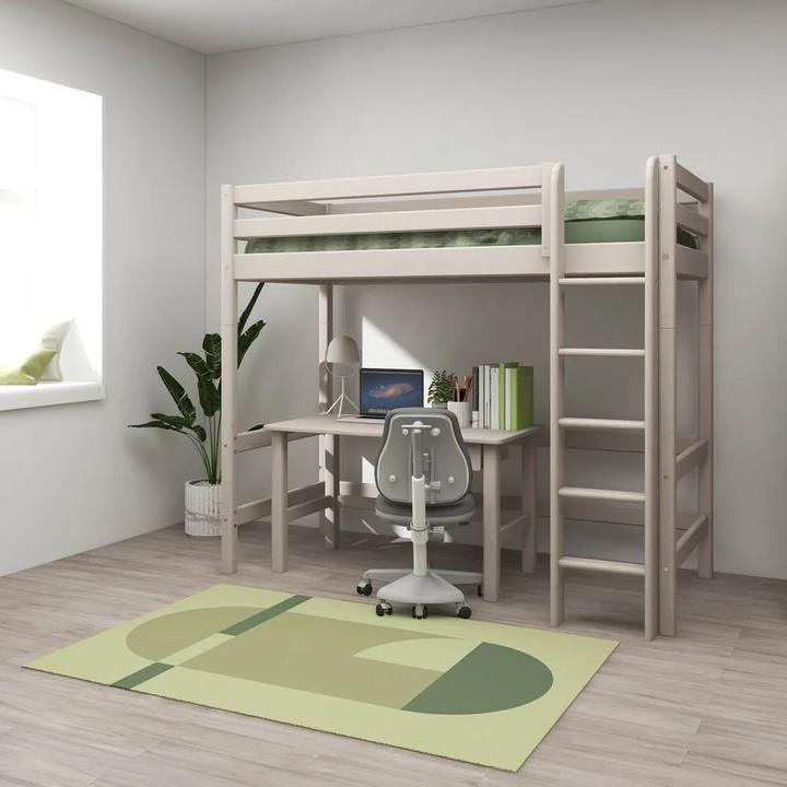 Actual product image Flexa Loft bed Classic with straight ladder (90 x 200 cm)