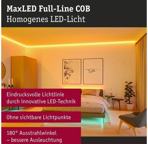 Actual product image Paulmann MaxLED 1000 Full-Line COB Stripe Set (RGBW, 300 cm, Indoor)