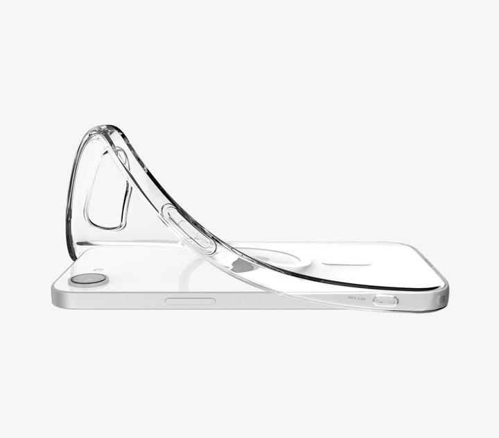 Actual product image Spigen Liquid Crystal MagFit TPU Back Cover Durchsichtig Apple iPhone 16e (Apple iPhone 16e)