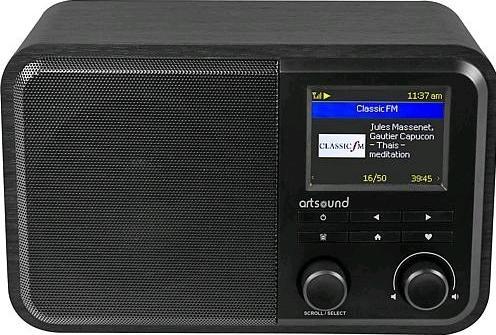 Actual product image Artsound RADIO DAB+ R8 (DAB+, FM, Web radio, Bluetooth, Wi-Fi)