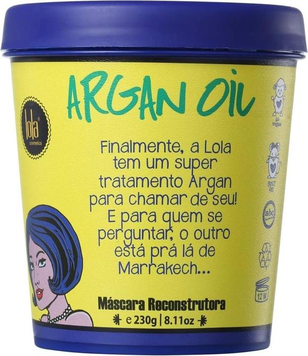 Produktbild Lola Cosmetics Lola Argan Oil Reconstructive Mask 230 Gr