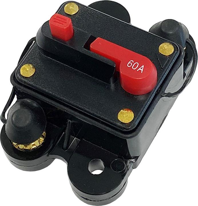 Actual product image Offgridtec ® DC miniature circuit breaker 60A IP56 with cover