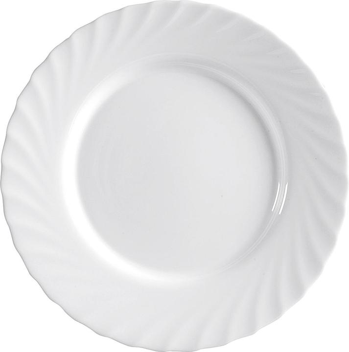 Actual product image Luminarc Plate Trianon Ø24,5cm white (1 x)