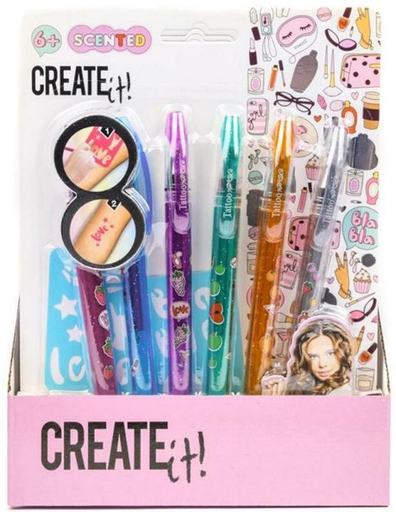 Image du produit Create It! Stylos de tatouage 6-Pack