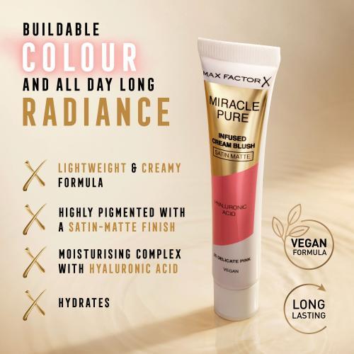 Produktbild Max Factor Miracle Pure Infused Cream Blush (06 Soft Peach)