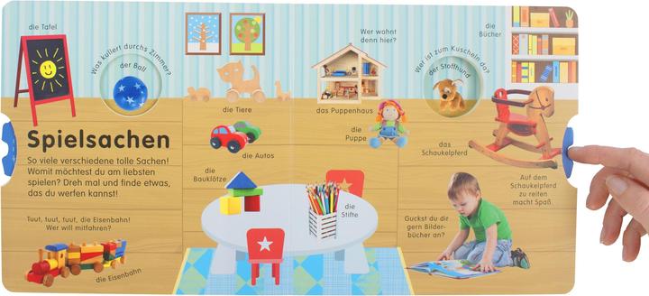 Produktbild Erstes Lernen Drehen. Meine ersten Wörter (Deutsch, DK Verlag - Kids, 2022)