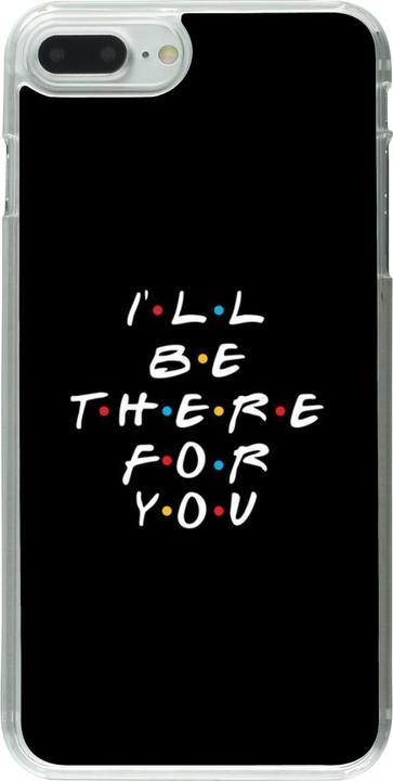 Produktbild PhoneLook Hülle transparent Friends Be there for you (Apple iPhone 7 Plus)