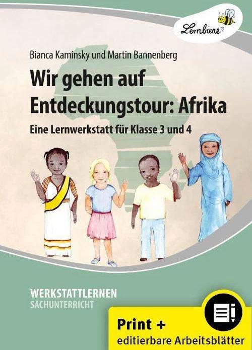 Produktbild Wir gehen auf Entdeckungstour: Afrika (Set) (Deutsch, Bianca Kaminsky|Martin Bannenberg, Martin Bannenberg, 2022)
