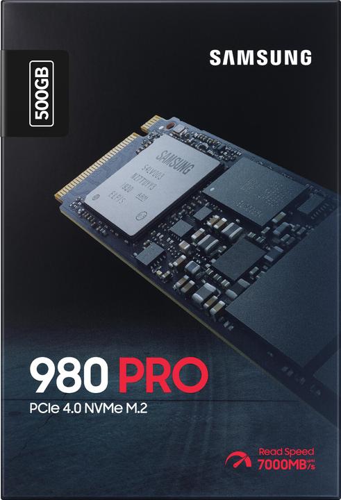 Immagine prodotto Samsung 980 Pro (500 GB, M.2 2280)