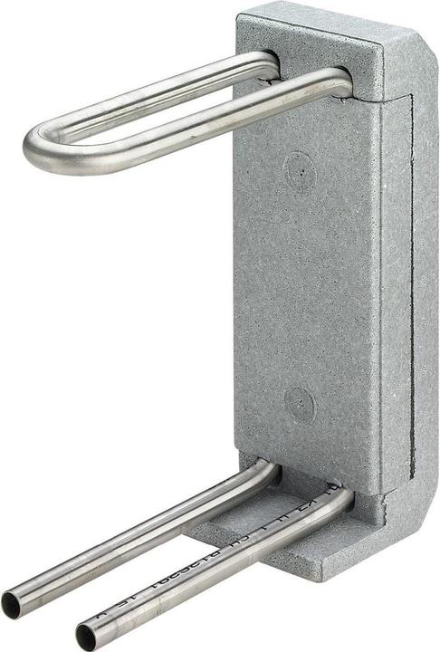 Produktbild Viega Heizkörperanschlussblock 1097.6 Anschlusshöhe 255mm, Edelstahl