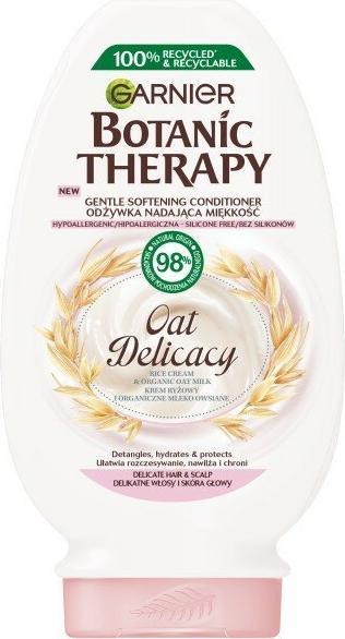 Produktbild Garnier Botanic Therapy Oat Delicacy Soft Conditioner For Delicate Hair And Scalp 200Ml (200 ml)