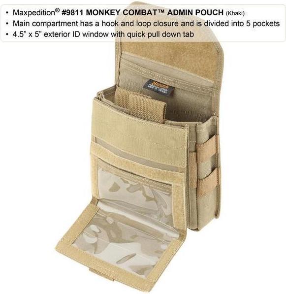 Immagine prodotto Maxpedition Gilet Admin Monkey Combat - Marsupio