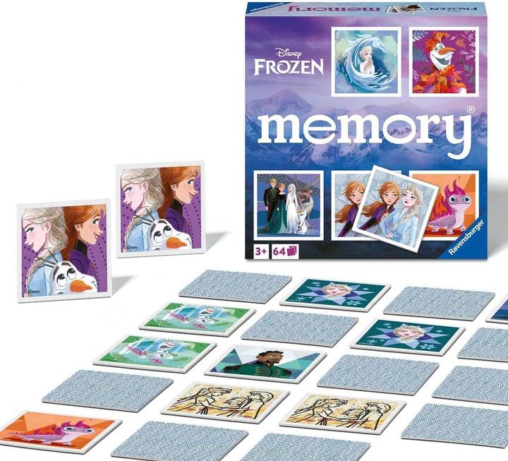 Image du produit Ravensburger Mémoire Disney Frozen (Néerlandais, Polonais, Portugais, Norvégien, Français, Italien, Espagnol, Danois)