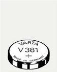 Image du produit Varta V 381 - Pile SR55 - Oxyde d'argent - 45 (1 pcs, SR55, 45 mAh)