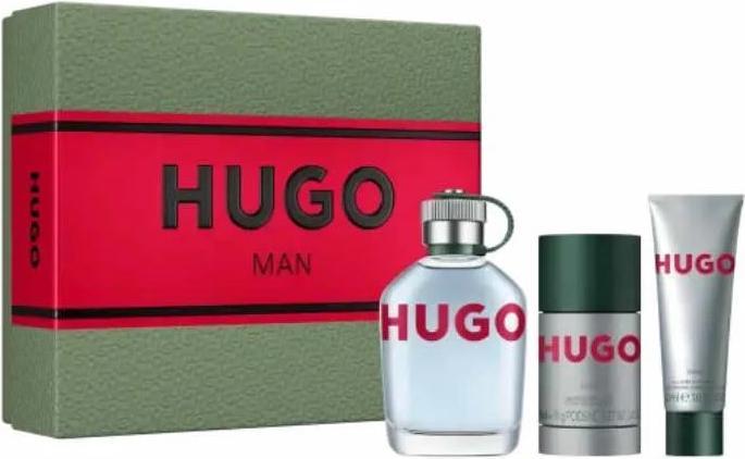 Actual product image Hugo Boss Hugo Man Eau De Toilette Spray 125ml Set 3 Pieces (Eau de toilette, 125 ml)