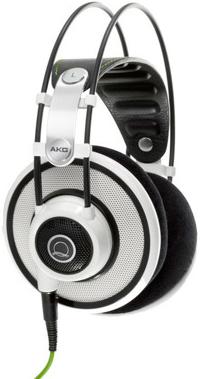 AKG Q 701 Quincy, Casque stéréo supra-auriculaire, blanc (Filaire)