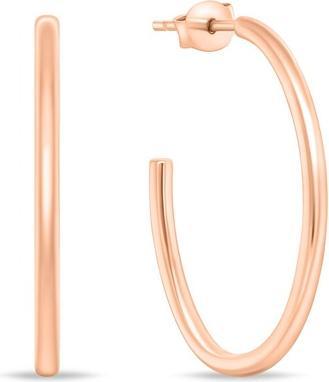 Brilio Silver - Timeless Bronze Hoop Earrings EA879R