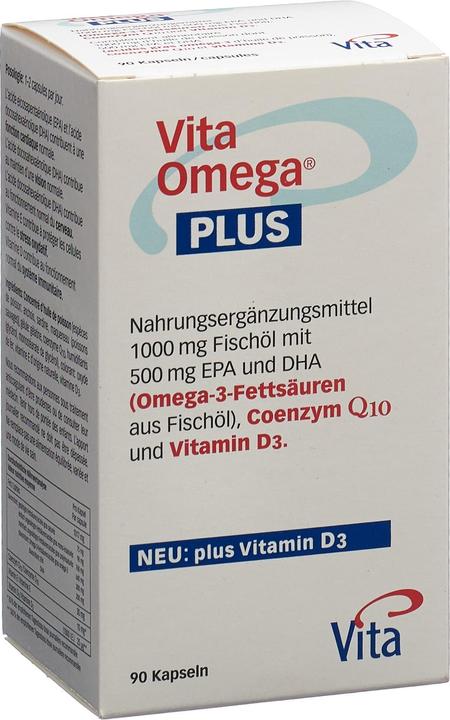Vita PLUS 30mg Coenzym Q10 (90 Stück, Kapseln, 195 g)