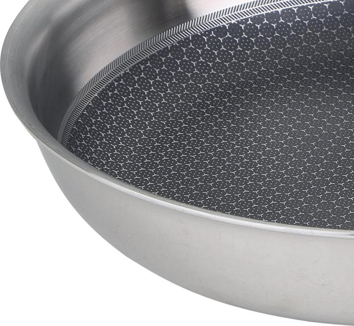 Actual product image MasterPRO Frying Pan (24 cm, Pan set + pot set, Stainless steel)