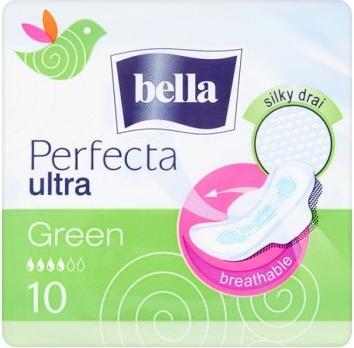 Actual product image Bella Perfecta, ultra green, sanitary pad with wings, 10 pieces (hit) (10 x)