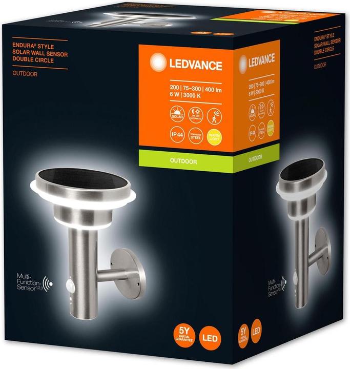 Produktbild Ledvance Endura Style Solar Double Circle (400 lm, IP44)