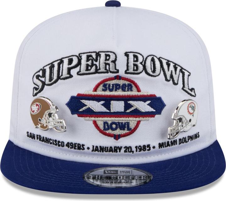 Image du produit New Era Golfer Cap - Super Bowl Xix Pin 49Ers Dolphins (Taille unique)