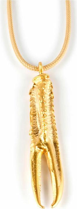 Produktbild Shabama Damen Halskette Tuent Cool Messing Flash Plated Gold Nylon Beige 1m (Messing-Flash-Plating, Nylon)