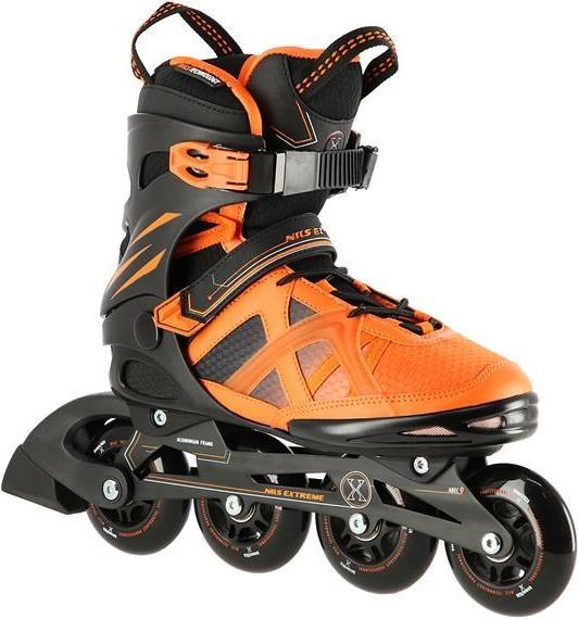 Produktbild Nils Rollschuhe NA14112 Schwarz-Orange GRÖSSE 41 INLINE-SKATES EXTREME (41)