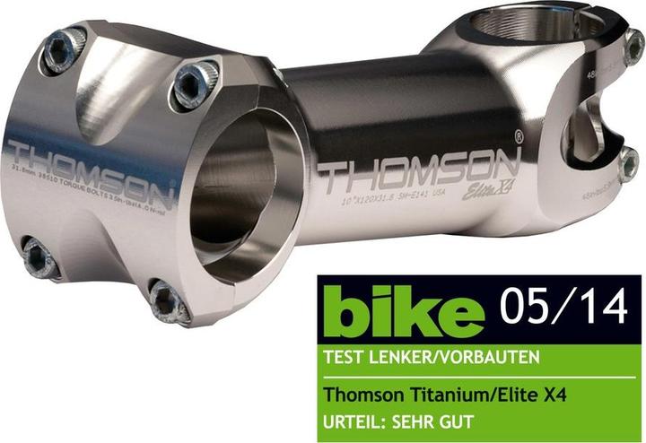 Produktbild Thomson ELITE X4 Silver (120 mm, 31.80 mm)