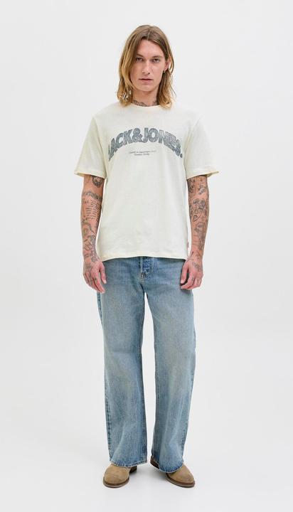 Actual product image Jack & Jones Logo Rundhalsausschnitt T-shirt T-shirt (M)