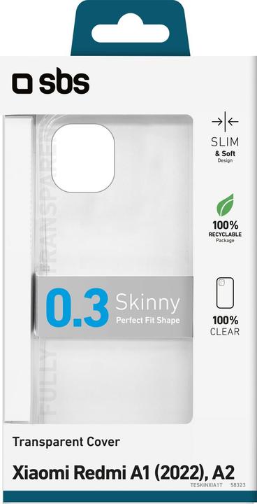 Produktbild SBS Schutzhülle (Xiaomi Redmi A2, Xiaomi Redmi A1)