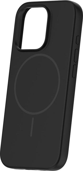 Actual product image OEM Silicone Thin Mag case for iPhone 12 / 12 Pro 6,1" black (Apple iPhone 12)