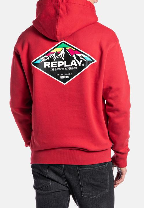 Immagine prodotto Replay Kapuzensweatshirt Hoodie mit Logoprint und Kapuze (M)