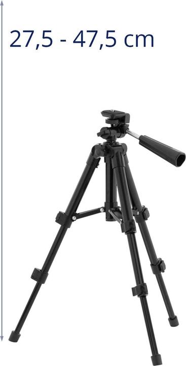 Produktbild Steinberg Stativ universal Tripod 1/4"-Gewinde 276-474 mm Kamerastativ Universalstativ (Metall)
