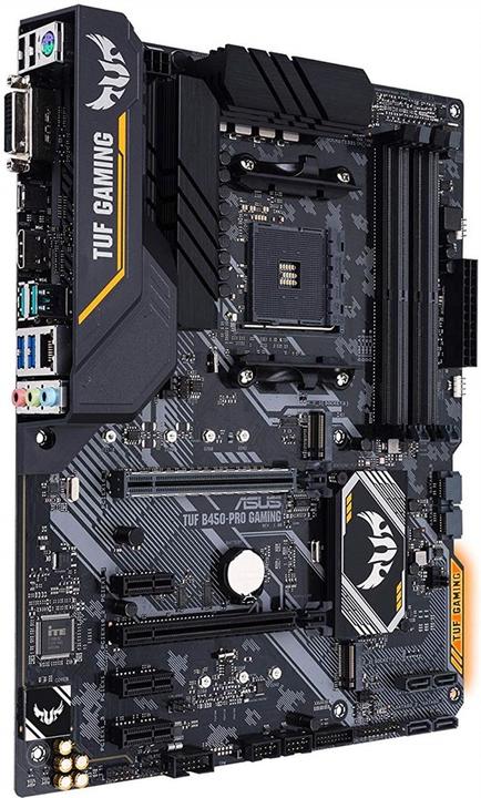 Actual product image ASUS TUF B450-PRO GAMING AM4 B450 (AM4, AMD B450, ATX)