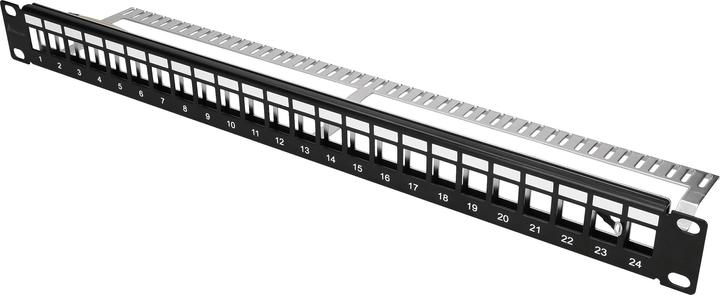 Actual product image Extralink 24 PORT STP 19//" MODULAR PATCHPANEL