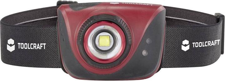 Image du produit Toolcraft Lampe frontale à LED réglable, taille du point réglable, avec mode stroboscopique (580 lm)