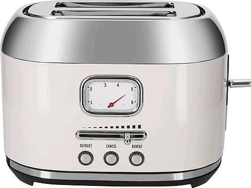 Actual product image Muse MS120 SC Stainless Steel Toaster beige