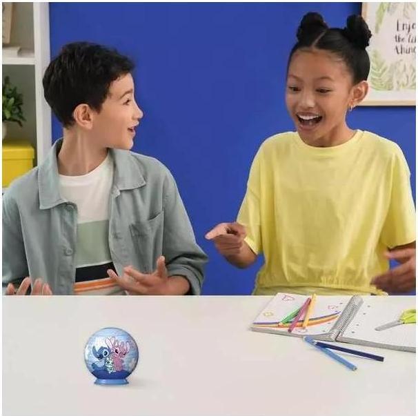 Produktbild Ravensburger 3D Puzzle 11597 - Puzzle-Ball Disney Angel - für grosse und kleine Stitch Fans ab 6 (54 Teile)