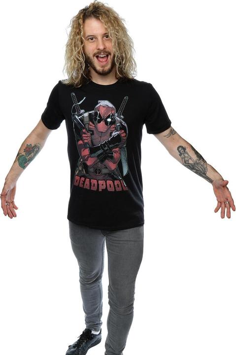 Immagine prodotto Deadpool Ready For Action Maglietta Uomo (M)