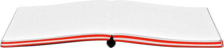 Actual product image Nuuna Notebook Graphic L On-Off 22 x 16.5 cm, Dot, Red/White (22 x 16.5 cm, Dotted, Soft cover)