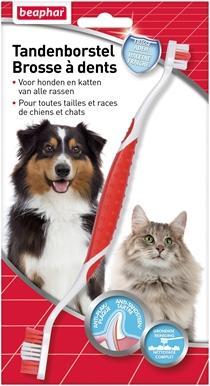Produktbild beaphar Zahnbürste, doppelseitig F (Hund)