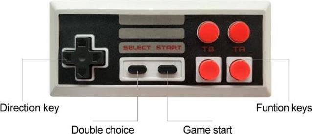 Produktbild MU Classic Game Konsole mit 600 Spielen und 2 Game Controllern