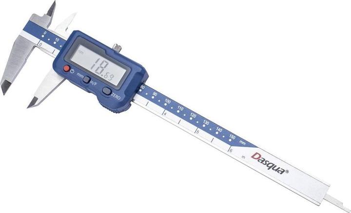 Productafbeelding Dasqua 2000-2005 Digitale schuifmaat Meetbereik (max.): 150 mm 1 st. (27.20 cm)