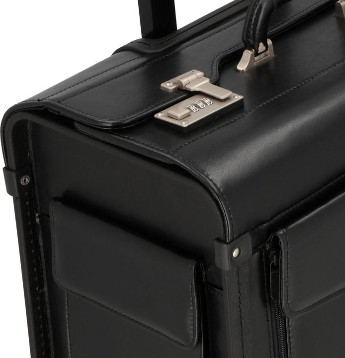 Actual product image Dermata were pilot case 45.5cm from cow split (40 l, Hand luggage (up to 50 litres))