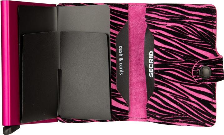 Actual product image Secrid Miniwallet ZEBRA Fuchsia