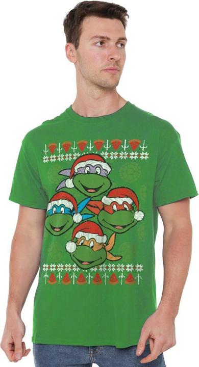 Immagine prodotto Teenage Mutant NT Ugly Maglietta Maglione di Natale Uomo (XL)