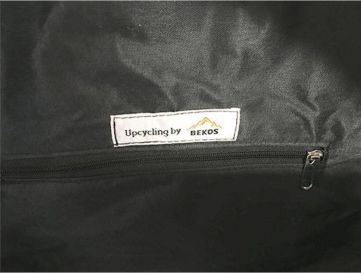Produktbild Bekos Upcycling - Universal- Tasche aus recycelten Reissäcke Löwe