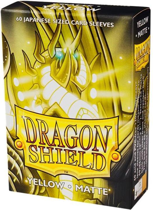 Arcane Tinman ART11114 - Matte - Yellow Japanese Size (60) Card Sleeves